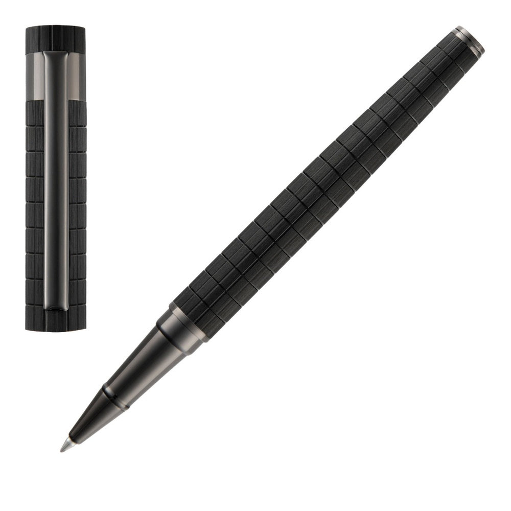 CANETA HUGO BOSS ROLLERBALL LOOP BAUHAUS BLACK