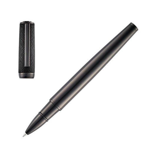 CANETA HUGO BOSS ROLLERBALL DOUBLE SAFFIANO
