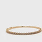PULSEIRA EM OURO 19,2K C/ ZIRCONIAS