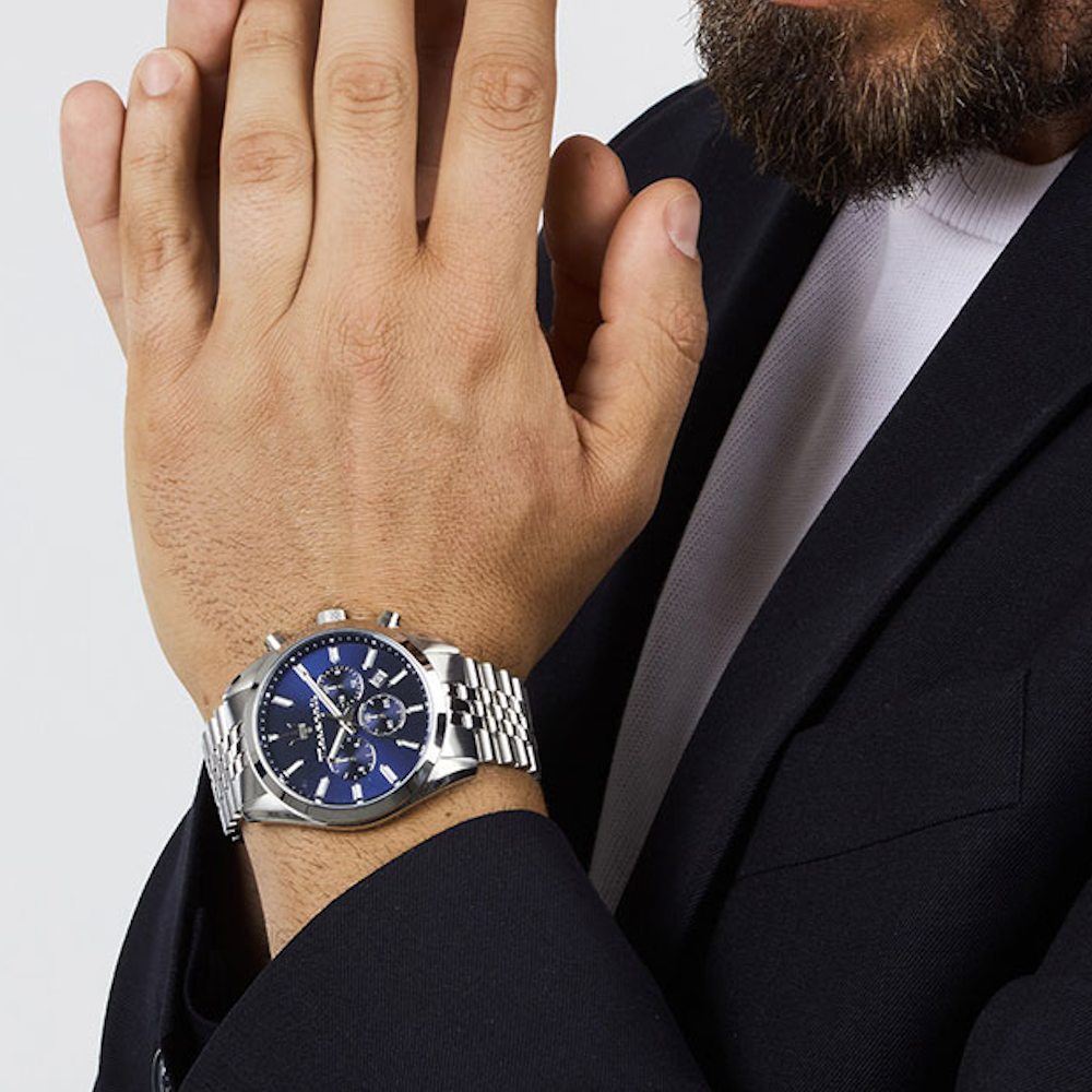 RELÓGIO MASERATI ATTRAZIONE 43MM BLUE MULT