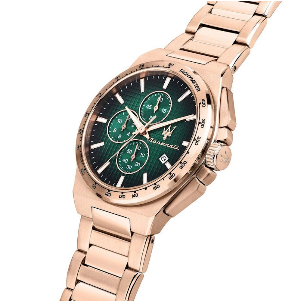 RELÓGIO MASERATI VELOCITÀ SLIM 41MM GREEN