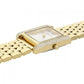 RELOGIO RADIANT DOURADO  MULHER MOST. CINZA