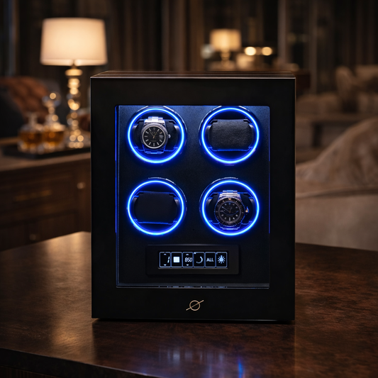 Caixa Relógios Automaticos Winder - 4 Watches