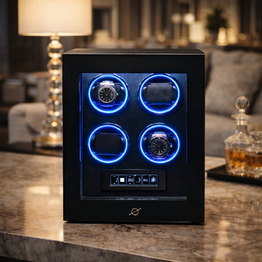 Caixa Relógios Automaticos Winder - 4 Watches