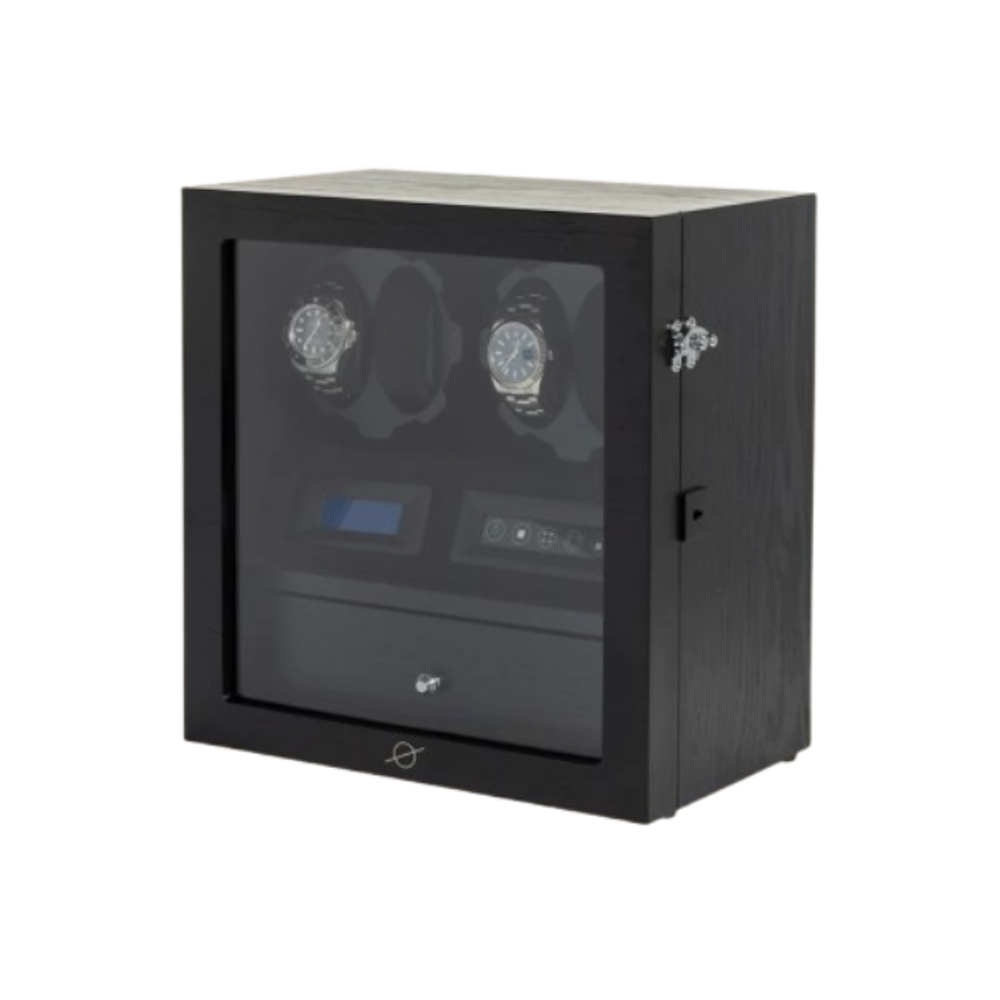 Caixa Relógios Automaticos Winder - 4 Watches com Gaveta