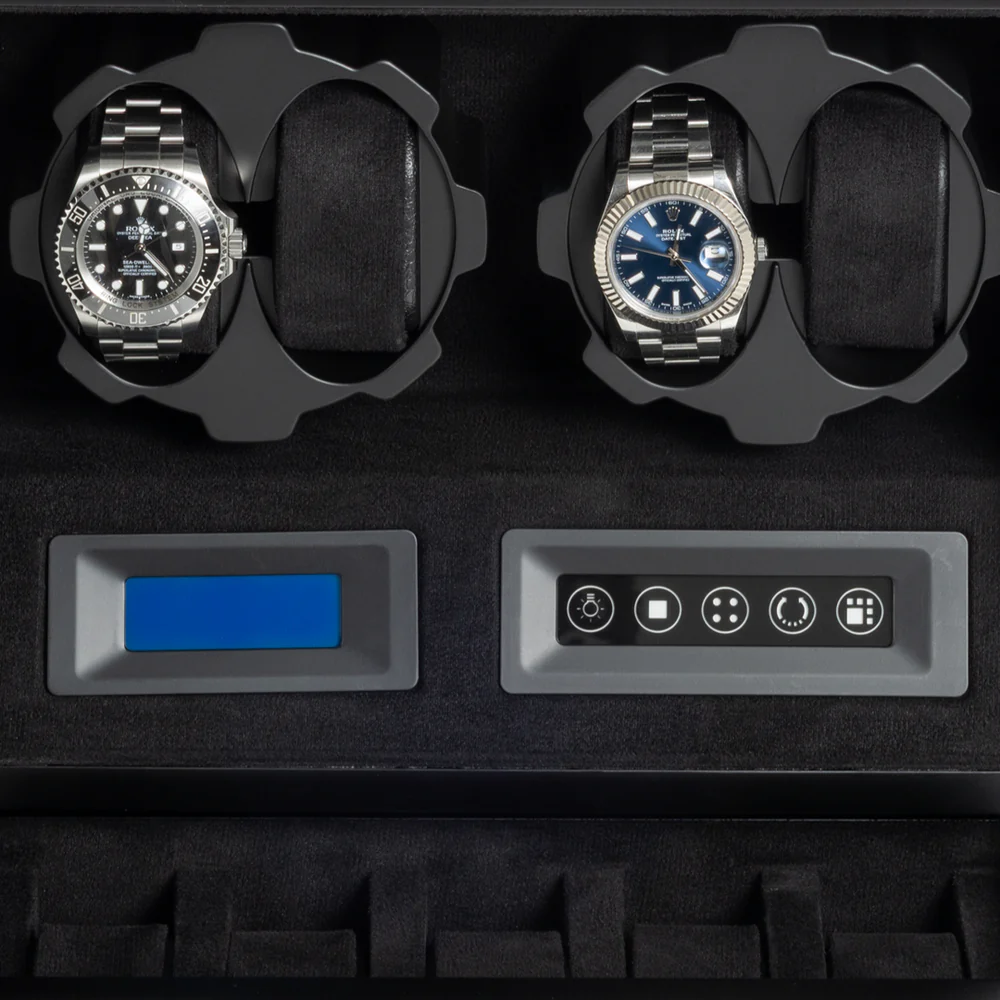 Caixa Relógios Automaticos Winder - 4 Watches com Gaveta