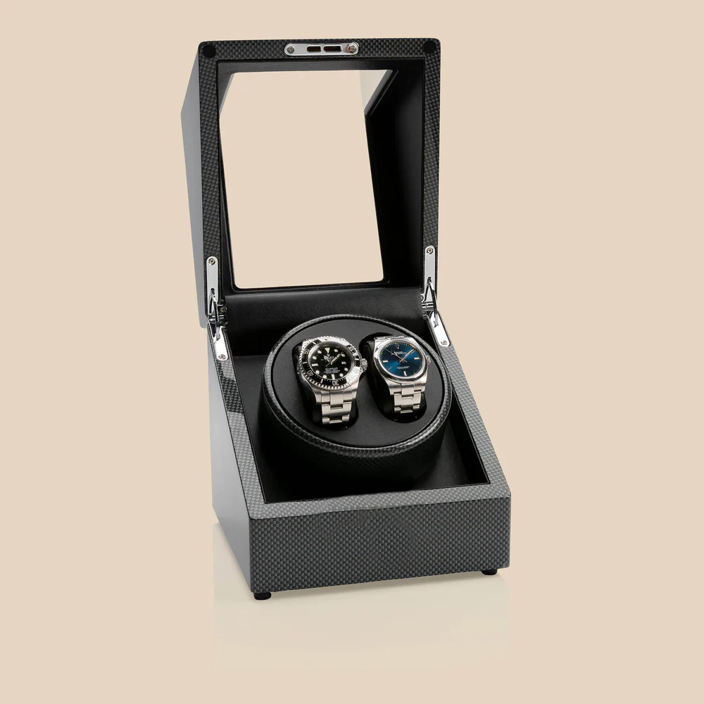 Caixa Relógios Automaticos Watch Winder - 2 Watches