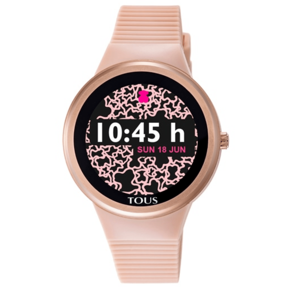 Relógio Smarwatch Tous Rond Touch Connected Rosa