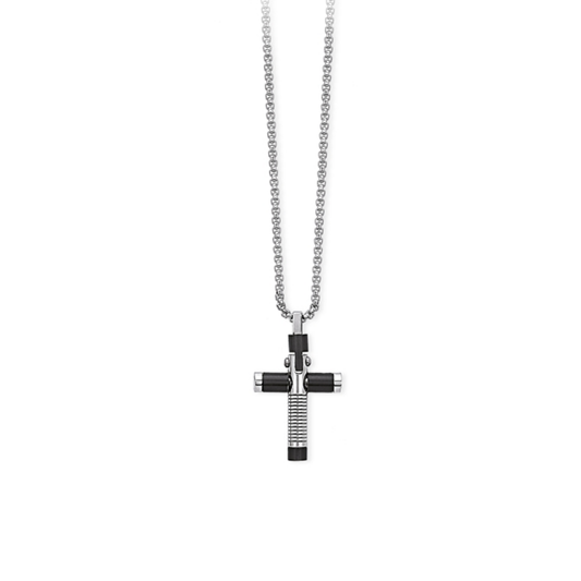 Colar 2Jewels Black Cross