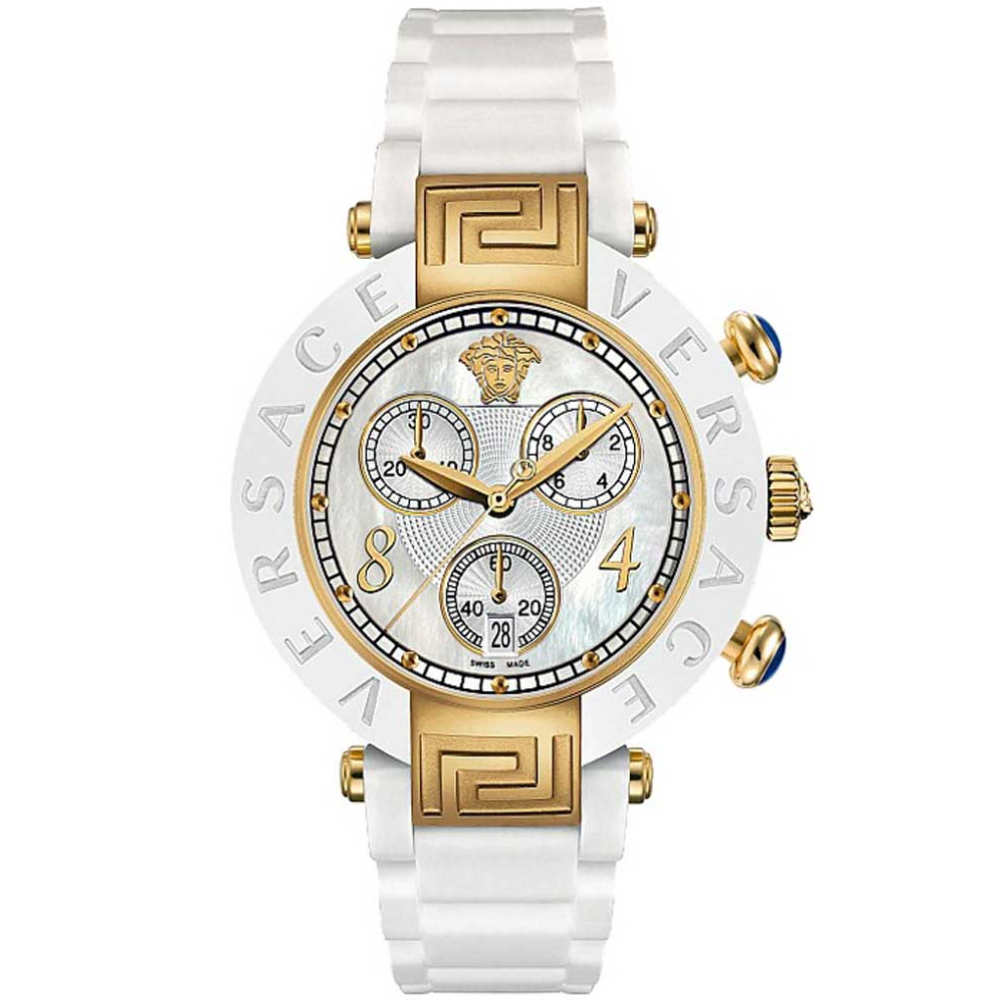 Relógio Mulher Versace Reve White Ceramic Chronograph