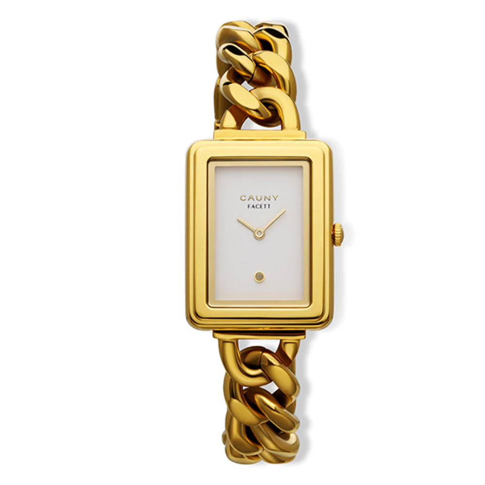 Relógio Cauny Facett Diamond Gold