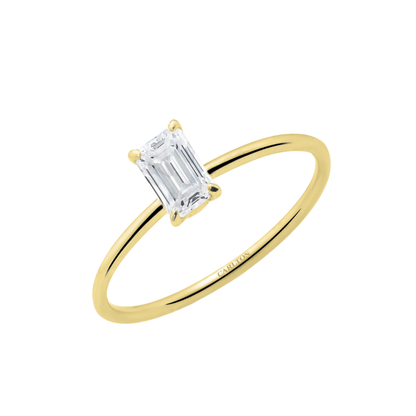 Solitário Carlton Jewellery Ouro 18k com Diamantes Sant"Anna