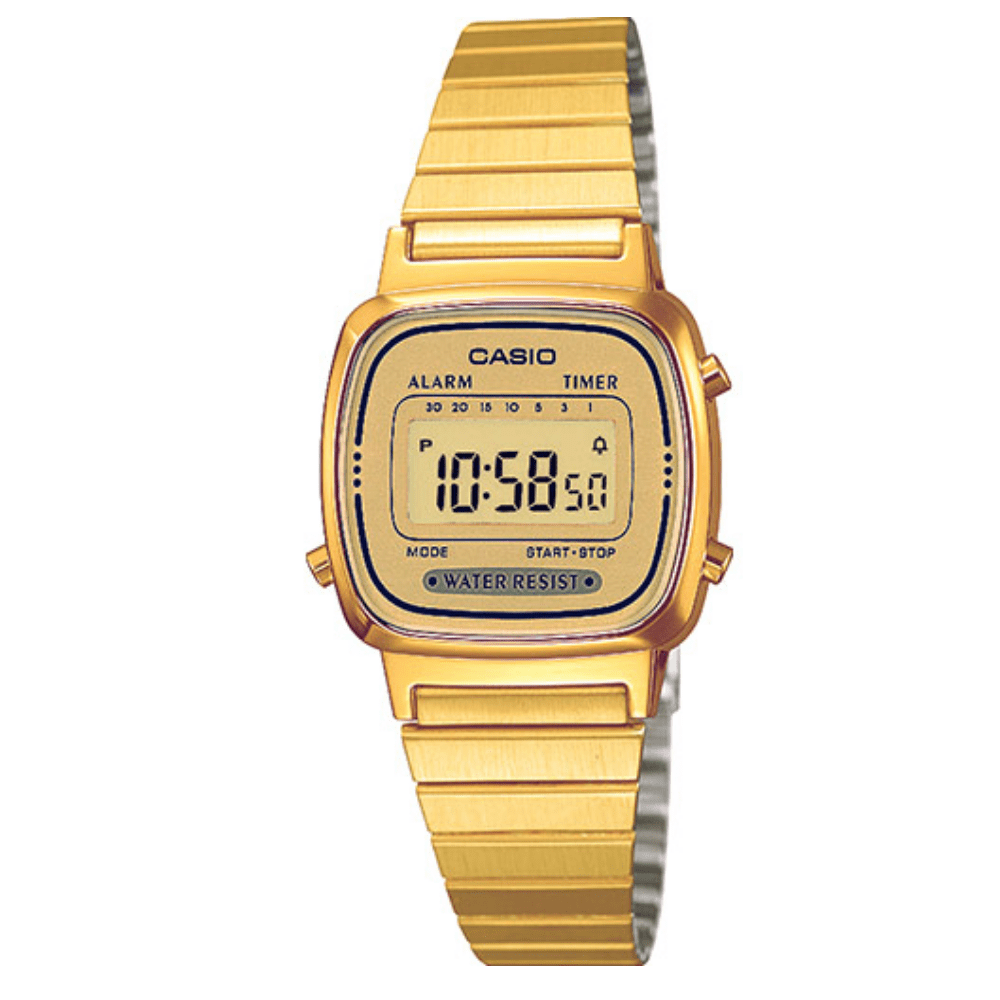 Relógio Casio Dourado Litle Digital