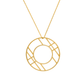 Fio com Medalha Carlton Jewellery em Ouro Amarelo 18k