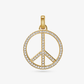 Charme Mulher Michael Kors Peace Gold