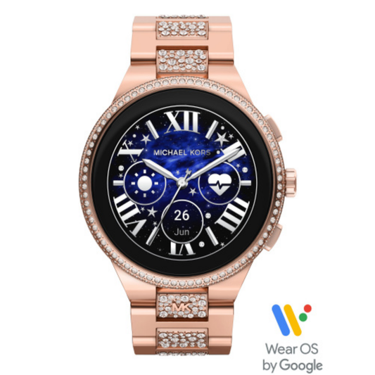 Relógio Smartwatch Michael Kors Touchscreen Rose Gold Gen 6