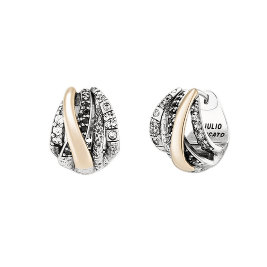 Brincos Tashi Edição Júlio Torcato em Prata e Ouro9k