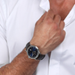 RELÓGIO MASERATI EPOCA 42MM BLUE DIAL BROWN STRAP