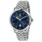 Relógio Maserati Epoca Mostrador Azul Bracelete Jubilee