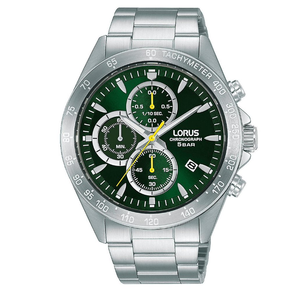 Relógio Lorus Homem Motrador Verde Cronograph