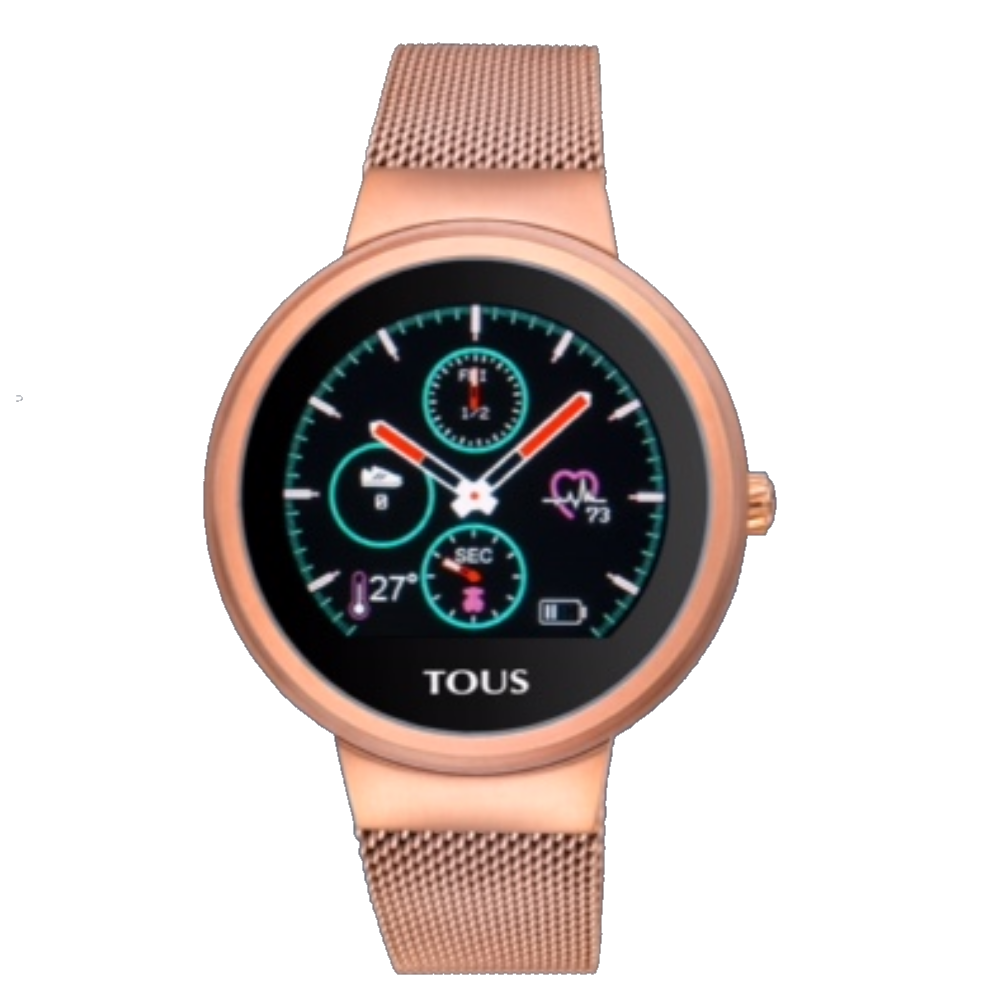 Relógio Mulher Tous Round Touch Activity RoseGold