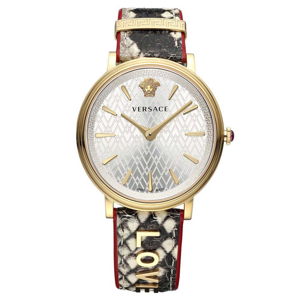 Relógio Mulher Versace V-Circle Gold Multicolor